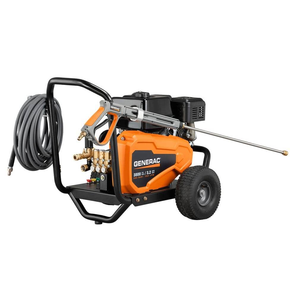 3100 PSI 2.8 GPM Professional Grade Gas Pressure Washer with Belt Drive and Triplex Pump, 49-State/CSA