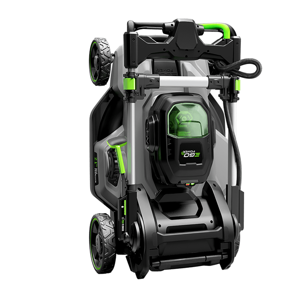 EGO Power+ LM2101 21-Inch 56-Volt Lithium-ion Cordless Lawn Mower 5.0Ah Battery and Rapid Charger Included Mower Kit / 21-In.