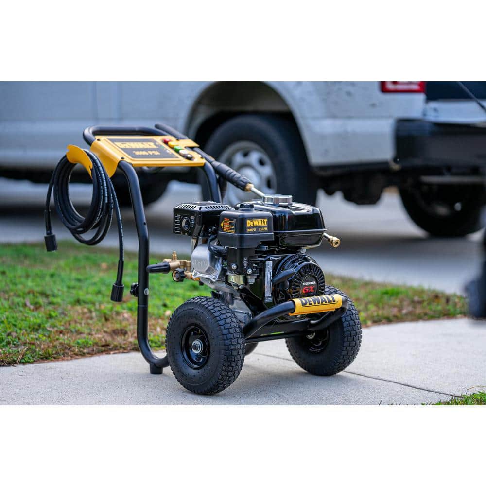 3600 PSI 2.5 GPM Gas Cold Water Professional Pressure Washer with HONDA GX200 OHV Commercial Series Engine
