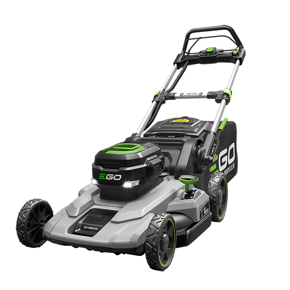 EGO Power+ LM2101 21-Inch 56-Volt Lithium-ion Cordless Lawn Mower 5.0Ah Battery and Rapid Charger Included Mower Kit / 21-In.