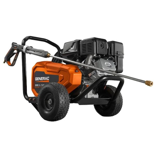3100 PSI 2.8 GPM Professional Grade Gas Pressure Washer with Belt Drive and Triplex Pump, 49-State/CSA