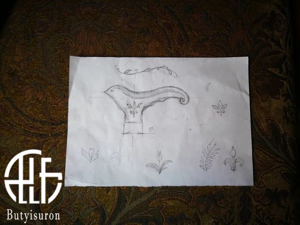 Swallow Bird Wooden Cane Walking Stick