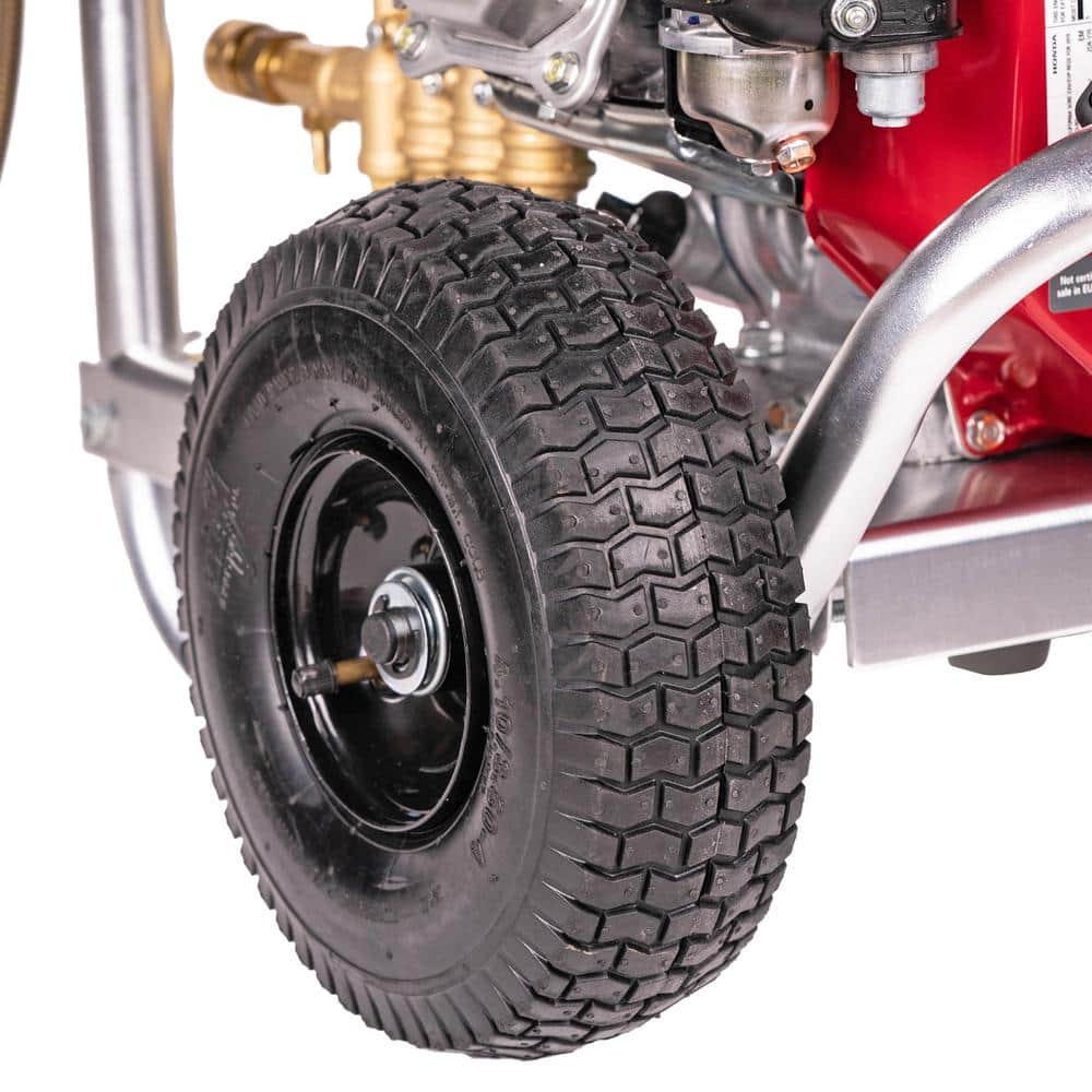 Aluminum 3400 PSI 2.5 GPM Gas Cold Water Pressure Washer with HONDA GX200 Engine