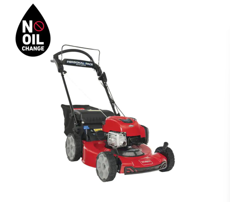 Recycler 22 in. Briggs & Stratton Personal Pace Electric Start, RWD Self Propelled Gas Walk-Behind Mower with Bagger