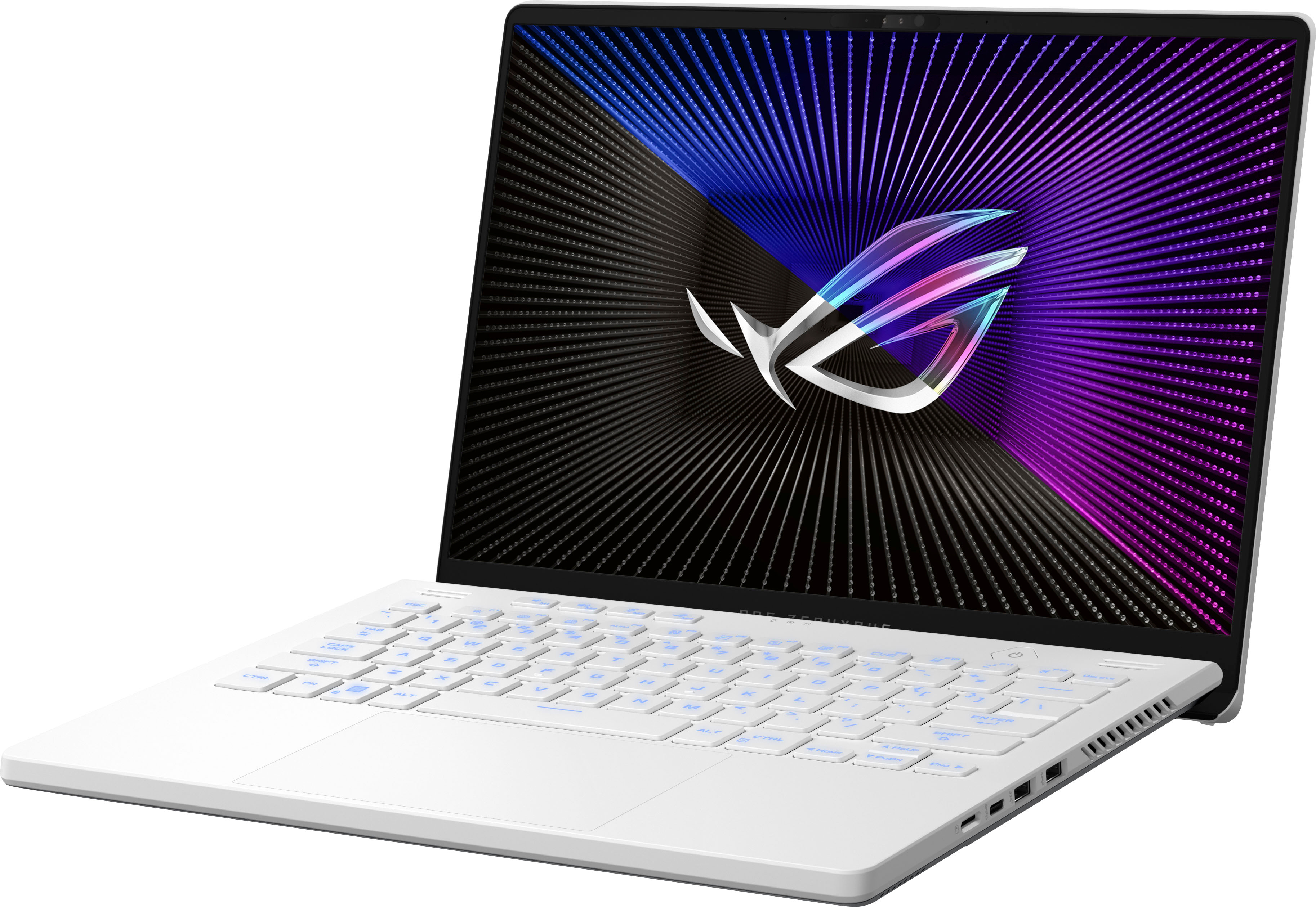 ASUS - ROG Zephyrus 14” 165Hz Gaming Laptop QHD- AMD Ryzen 9 with 16GB Memory - NVIDIA GeForce RTX 4060 - 512GB SSD - Moonlight White