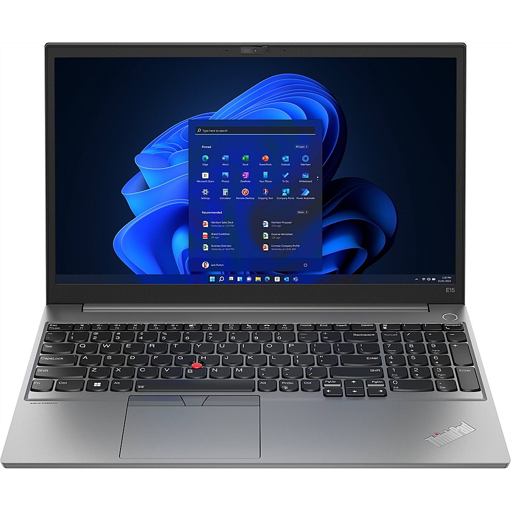 Lenovo - ThinkPad E15 Gen 4 15.6" Notebook - AMD Ryzen 7 5825U - 16GB Memory - 256GB SSD - Gray