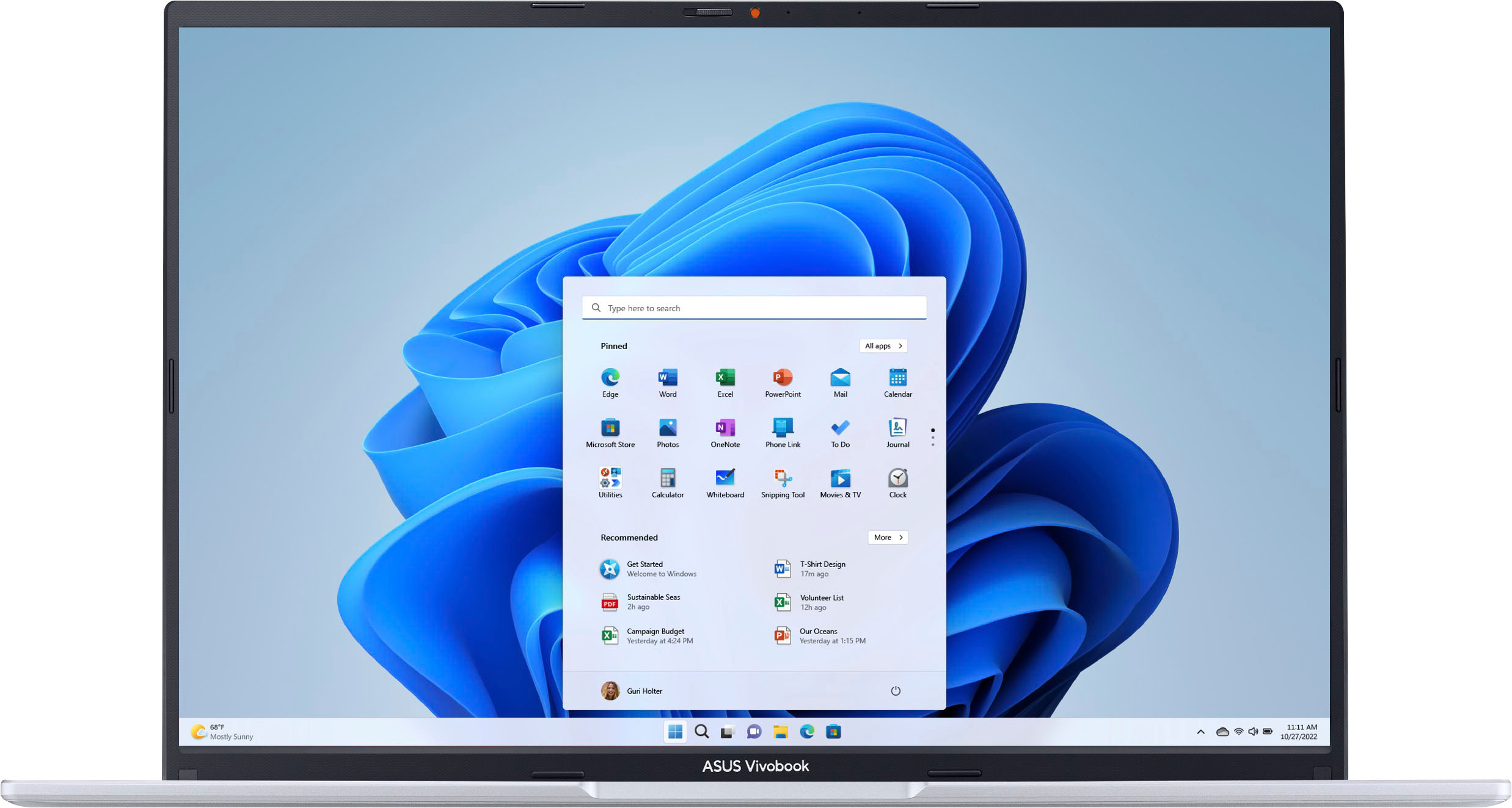 ASUS - Vivobook 16" Laptop - AMD Ryzen 7 5800HS - 12GB Memory - 512GB SSD - Quiet Blue