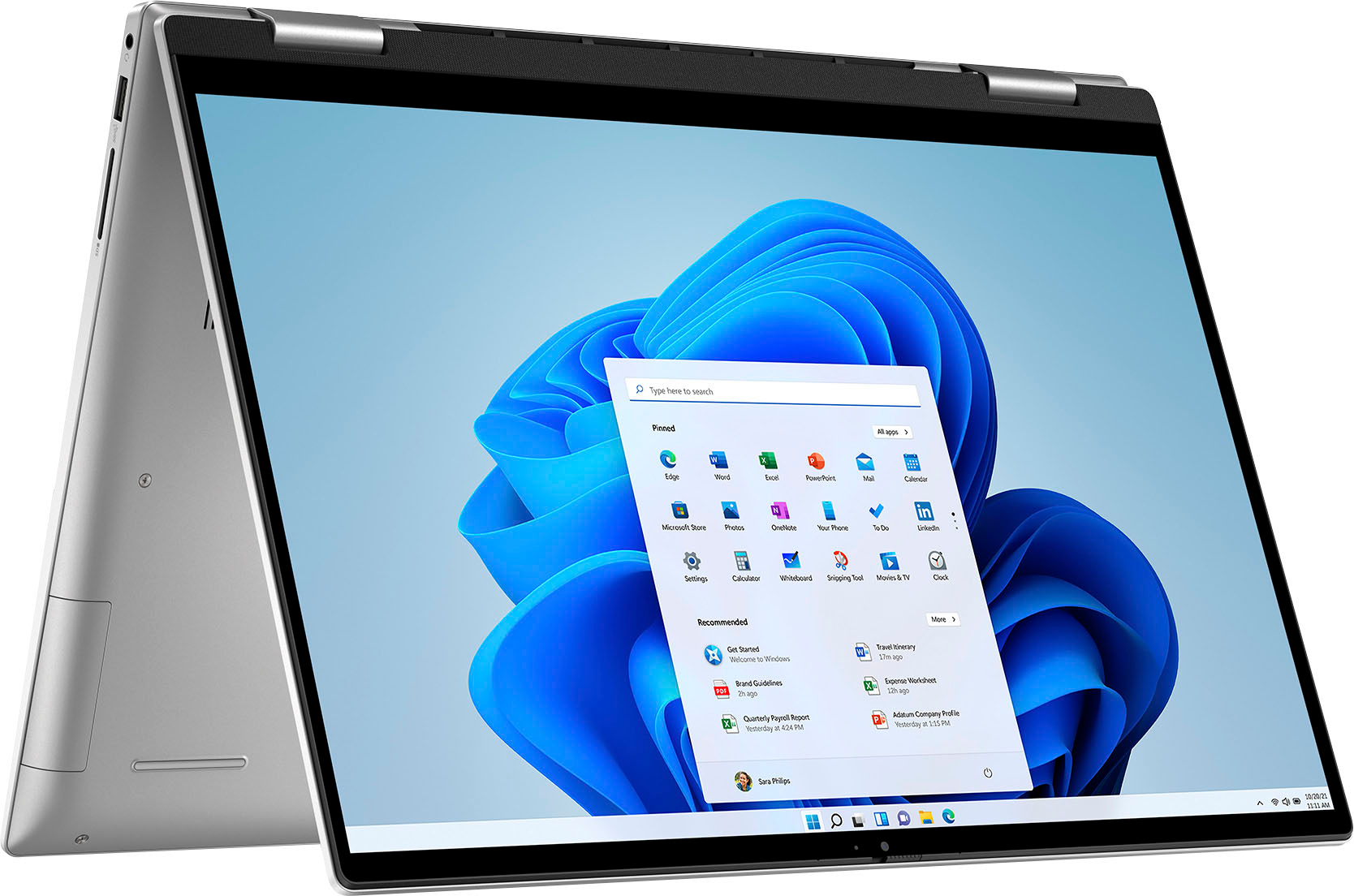 Dell - Inspiron 16.0" 2-in-1 Touch Laptop - 13th Gen Intel Evo i5 - 8GB Memory - 512GB SSD - Platinum Silver