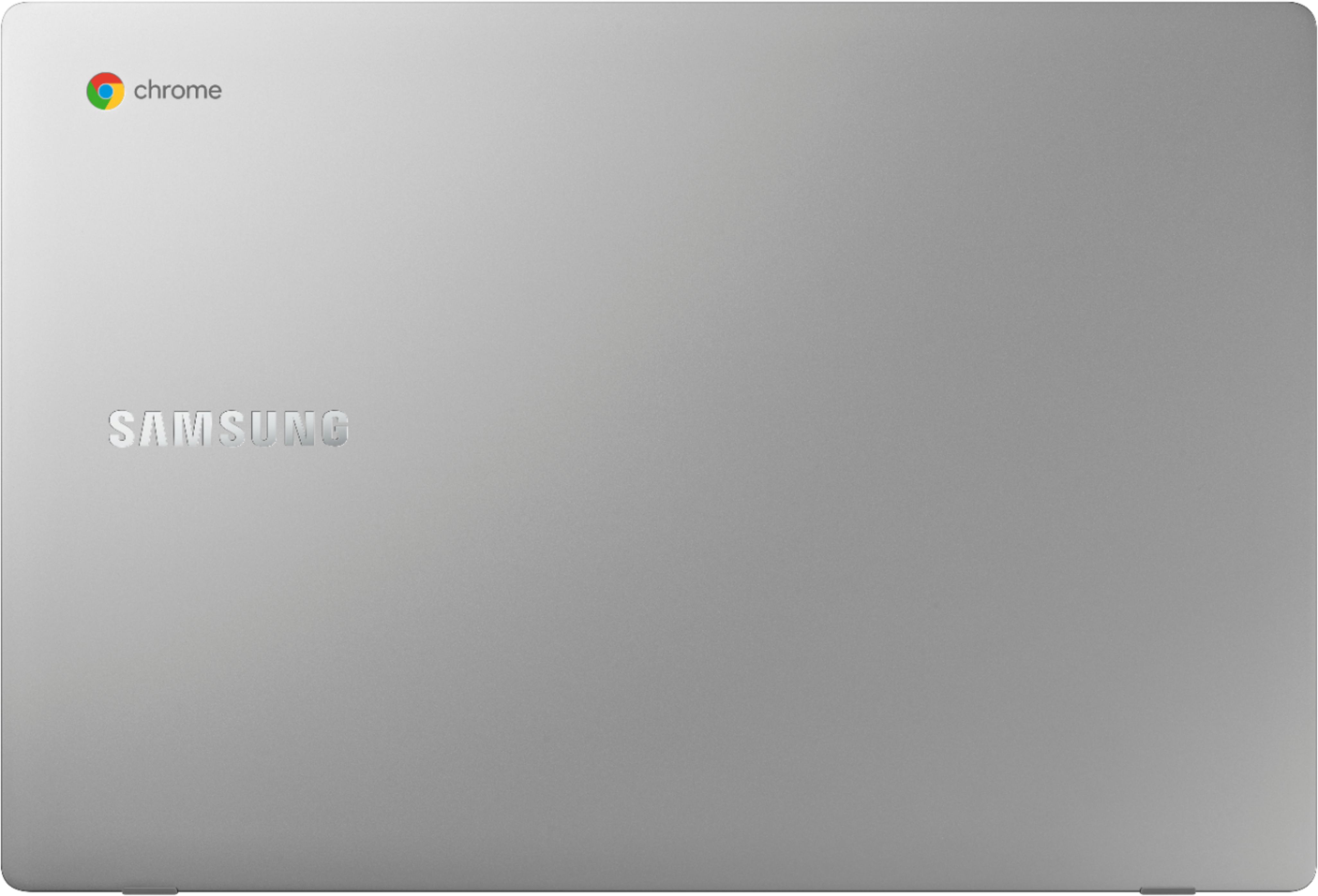 Samsung - 15.6" Chromebook - Intel Celeron - 4GB Memory - 128GB eMMC Flash Memory - Platinum Titan