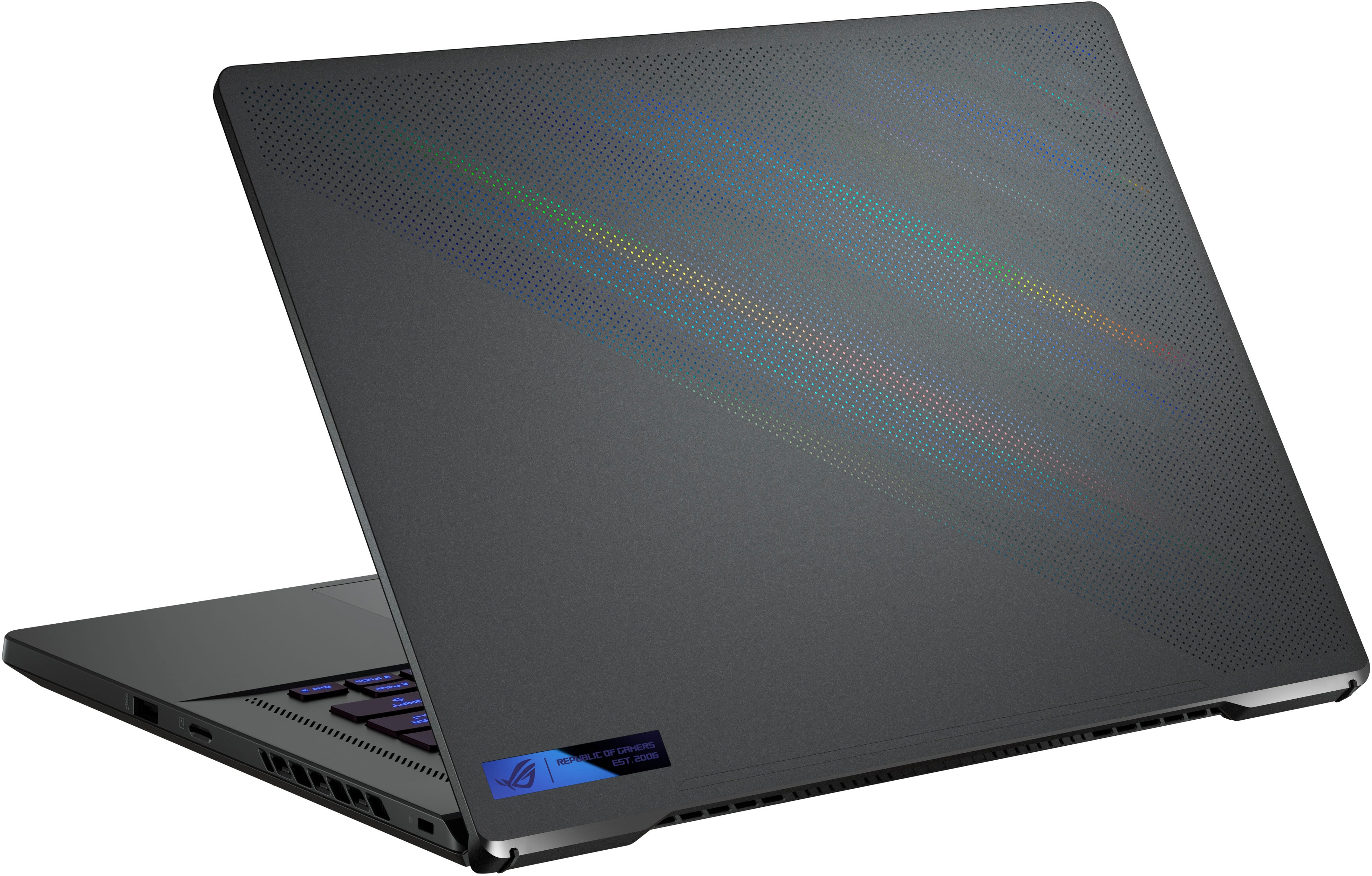 ASUS - ROG Zephyrus 15.6" WQHD 165Hz Gaming Laptop-AMD Ryzen 9-16GB DDR5 Memory-NVIDIA GeForce RTX 3060-512GB PCIe 4.0 SSD - Eclipse Gray