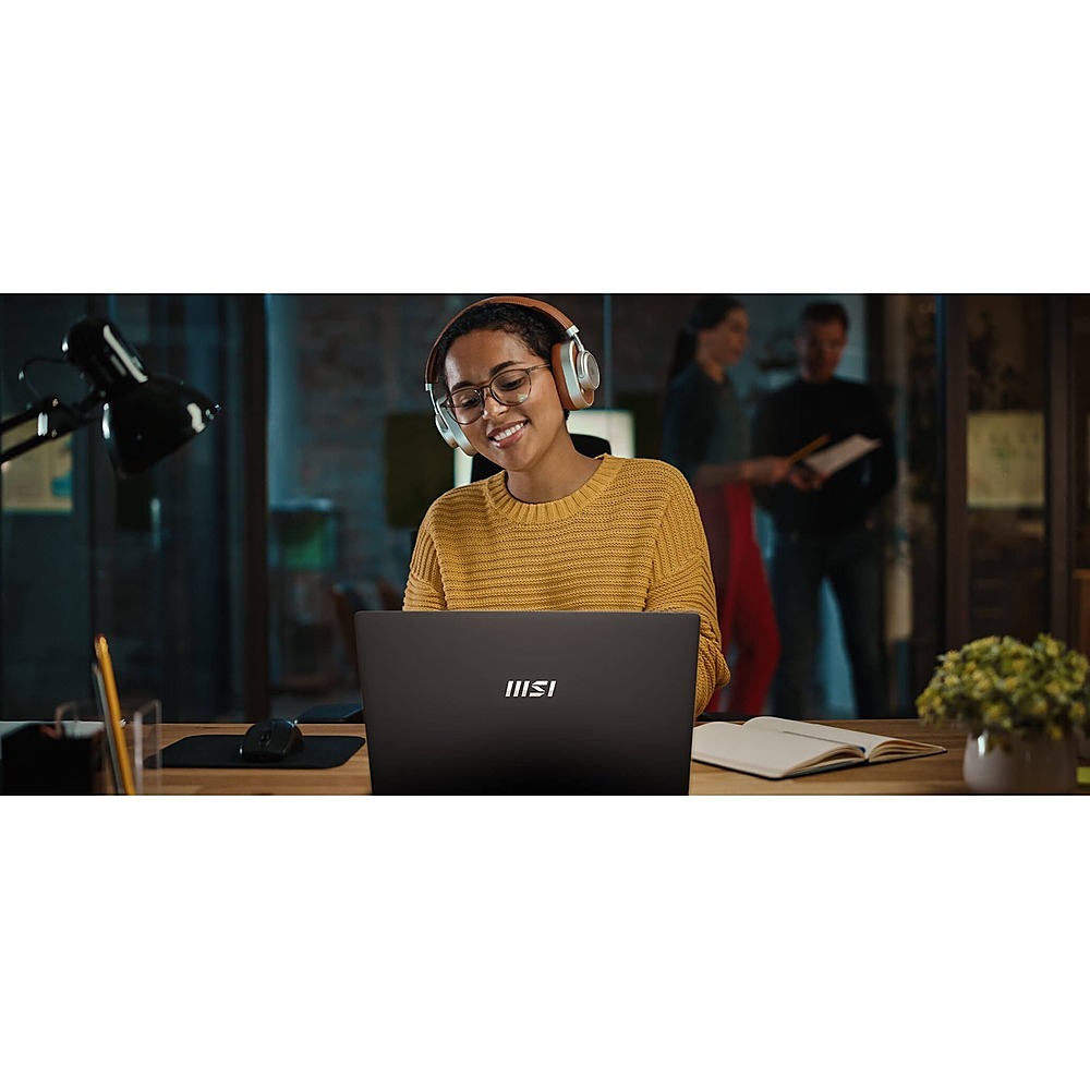 MSI - Modern 15 15.6" Laptop - AMD Ryzen 7-7730U with 16GB Memory - 1 TB SSD - Classic Black