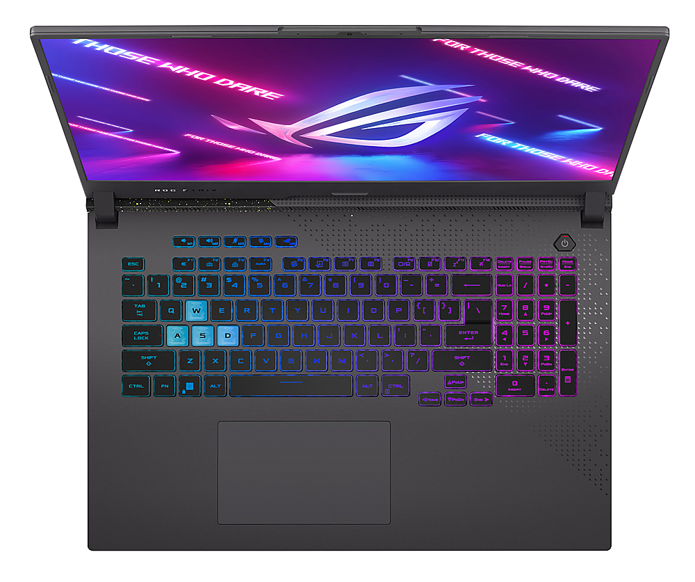 ASUS - ROG Strix G17 17.3” 240Hz Gaming Laptop QHD - AMD Ryzen 9 7945HX with 16GB Memory NVIDIA GeForce RTX 4060 - 1TB SSD - Eclipse Gray