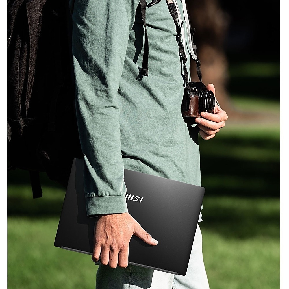 MSI - Modern 15 15.6" Laptop - AMD Ryzen 7-7730U with 16GB Memory - 1 TB SSD - Classic Black