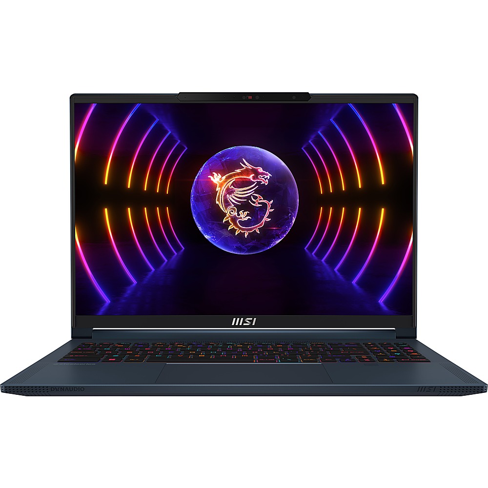 MSI - Stealth 16 Studio A13V 16" Gaming Laptop - Intel Core i7-13700H with 64GB Memory - NVIDIA GeForce RTX 4070 - 1TB SSD - Star Blue