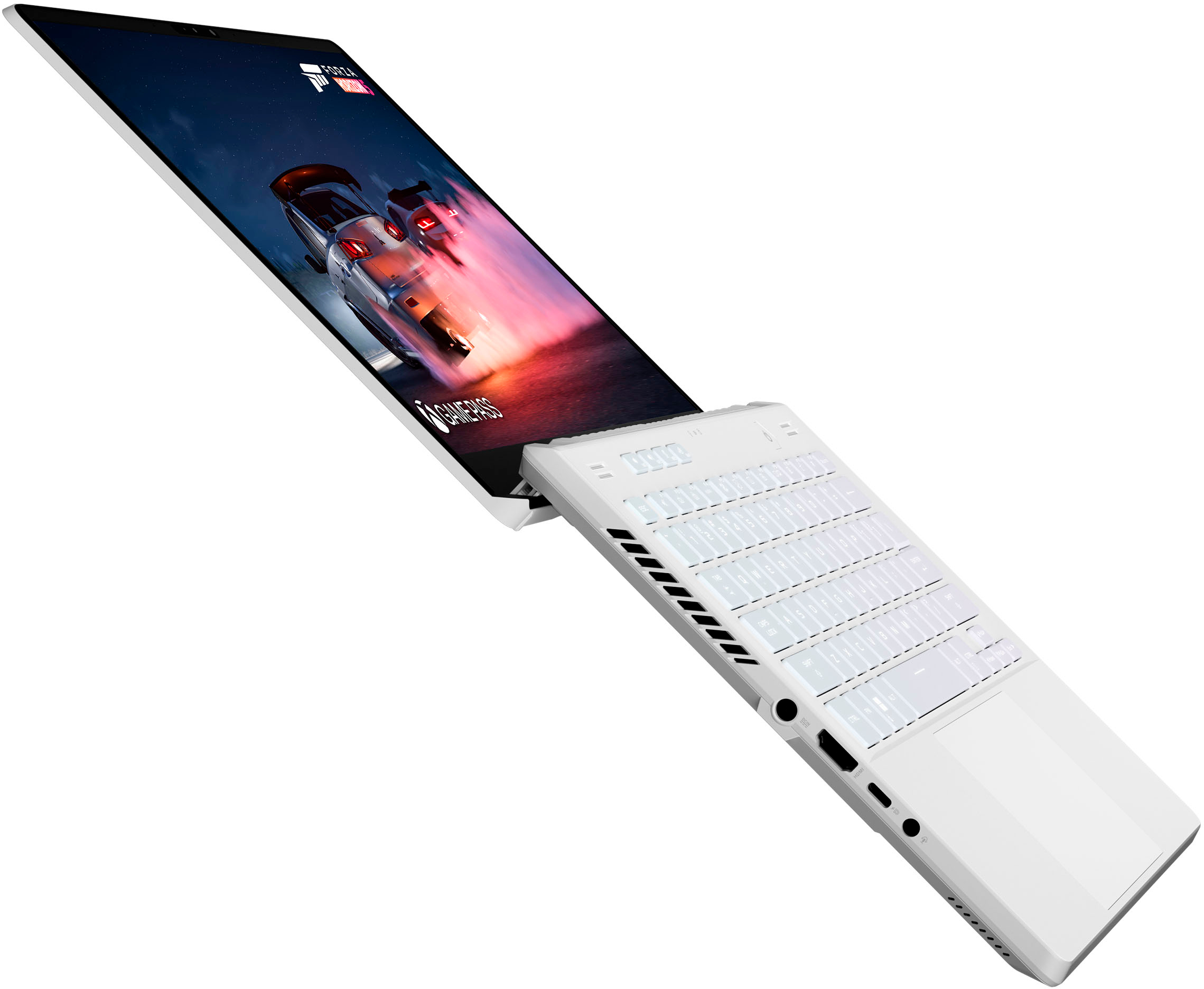 ASUS - ROG Zephyrus 14" WQXGA 120Hz Gaming Laptop - AMD Ryzen 9 - 16GB DDR5 Memory - AMD Radeon RX 6800S - 1TB PCIe 4.0 SSD - Moonlight White