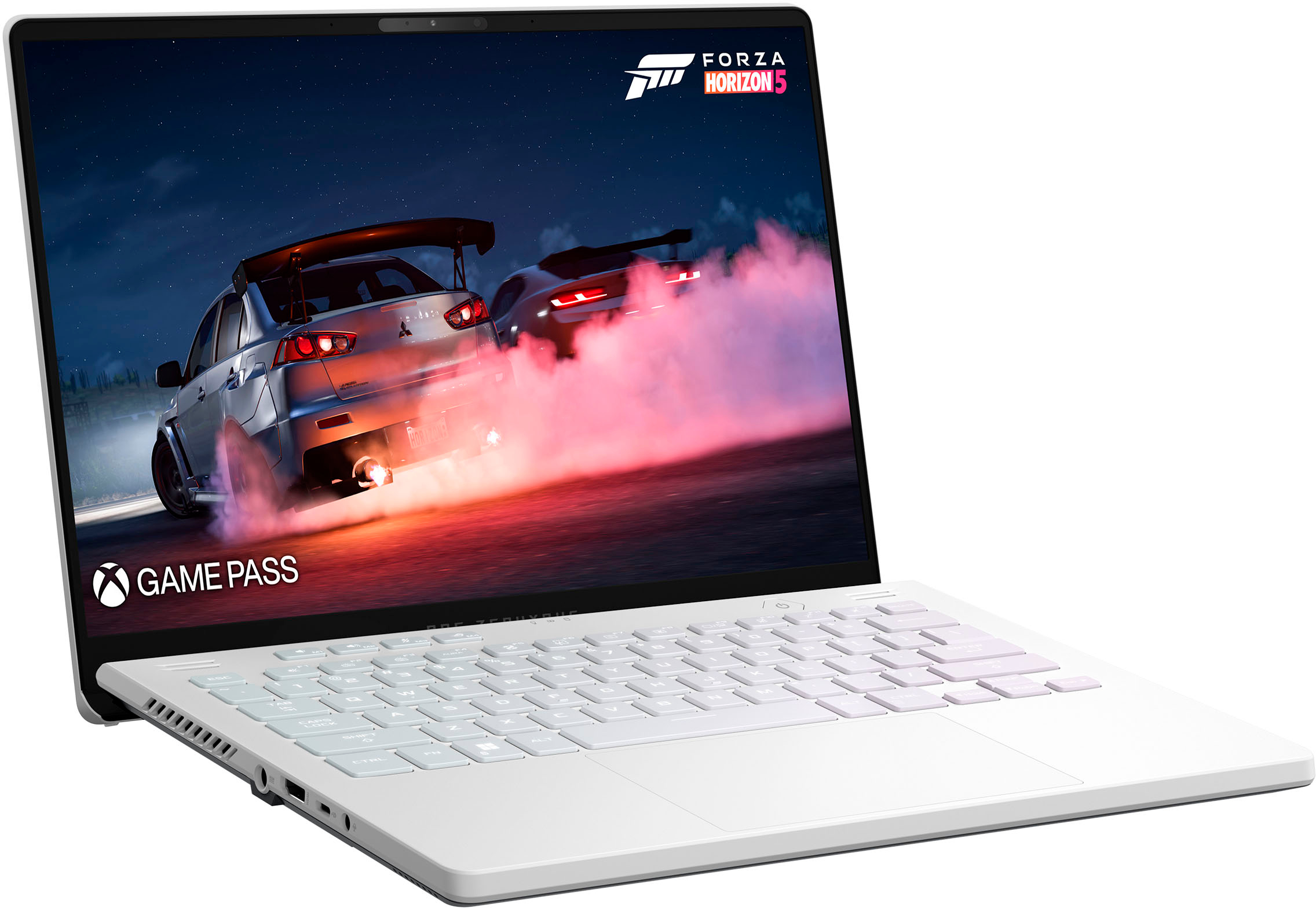 ASUS - ROG Zephyrus 14" WQXGA 120Hz Gaming Laptop - AMD Ryzen 9 - 16GB DDR5 Memory - AMD Radeon RX 6800S - 1TB PCIe 4.0 SSD - Moonlight White