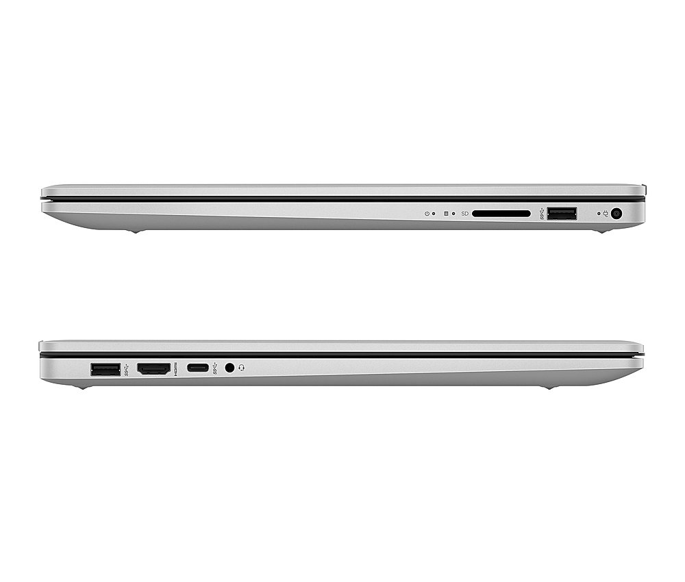 HP - 17.3" Laptop - Intel Pentium Silver N5030 - 4GB Memory - 256GB SSD - Natural Silver