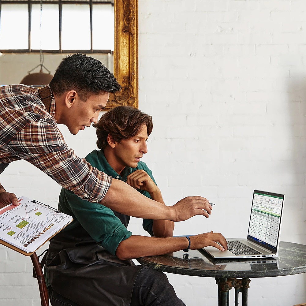 HP - ProBook 455 G9 15.6" Laptop - AMD Ryzen 5 - Memory - 256 GB SSD - Silver