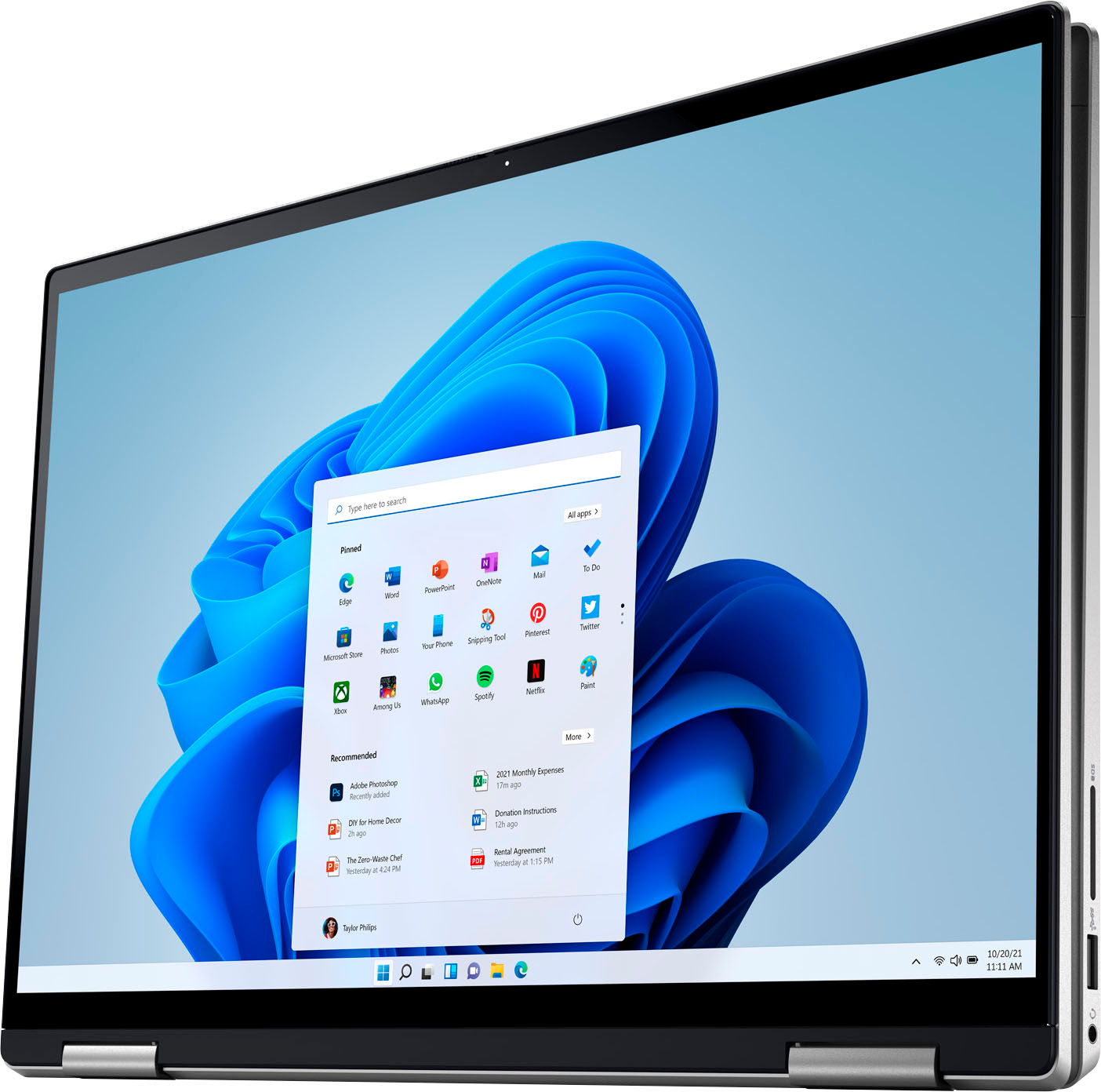 Dell - Inspiron 2-in-1 16” FHD+ Touch Laptop – 12th Gen Intel Evo i5 – 8GB Memory – 512GB SSD - Platinum Silver