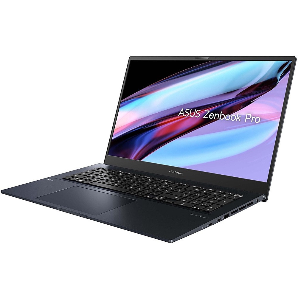 ASUS - Zenbook Pro 17 UM6702 17.3" Laptop - AMD Ryzen 7 - Memory - 512 GB SSD - Tech Black