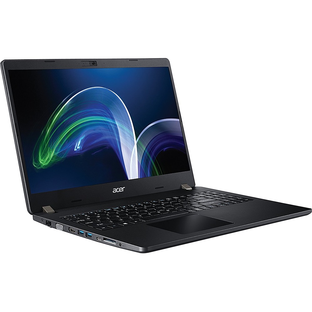 Acer - TravelMate P2 P215-41-G2 15.6" Laptop - AMD Ryzen 7 PRO - 8 GB Memory - 256 GB SSD - Shale Black