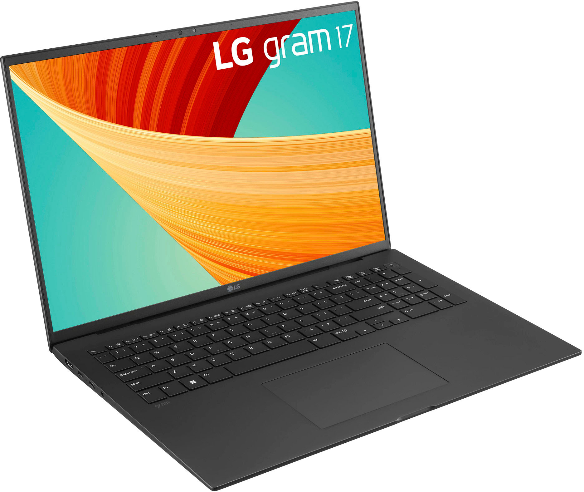 LG - gram 17” Laptop - Intel Evo Platform 13th Gen Intel Core i7 with 16GB RAM - 1TB NVMe SSD