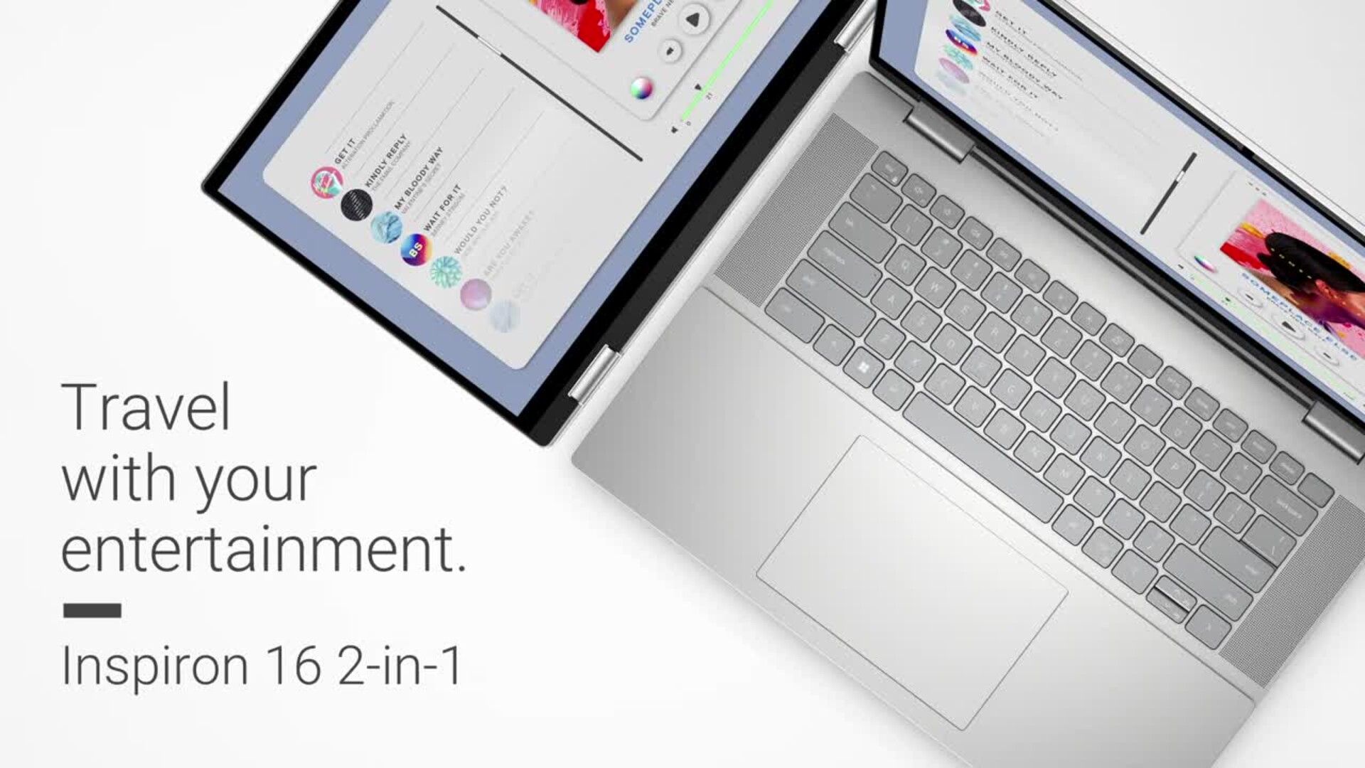 Dell - Inspiron 16.0" 2-in-1 Touch Laptop -13th Gen Intel Evo i7 - 16GB Memory - 1TB SSD - Platinum Silver