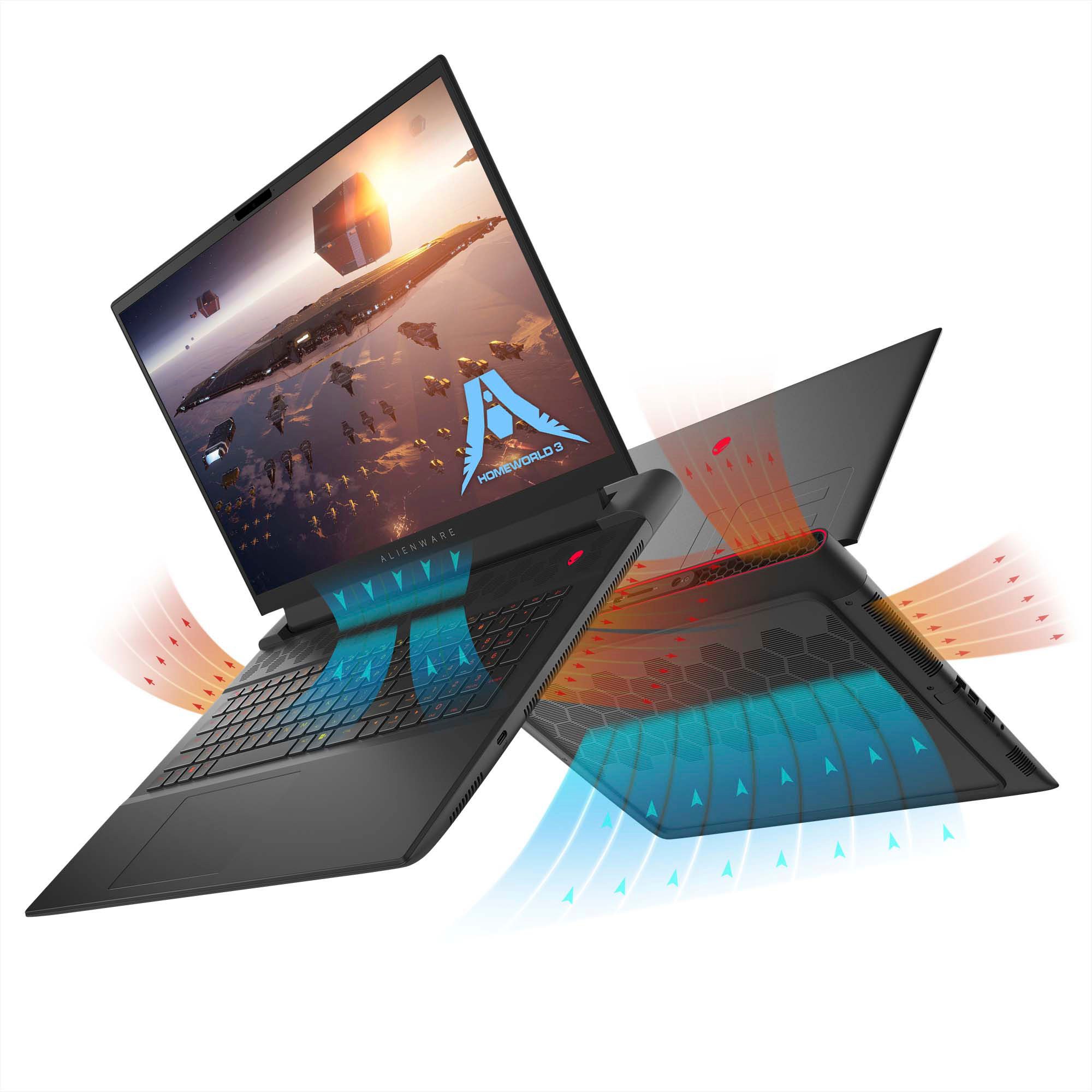 Alienware m18 FHD+ 480Hz Gaming Laptop - AMD Ryzen 9 - 32GB Memory - NVIDIA GeForce RTX 4070 - 1TB SSD - Windows 11 Pro - Dark Metallic Moon