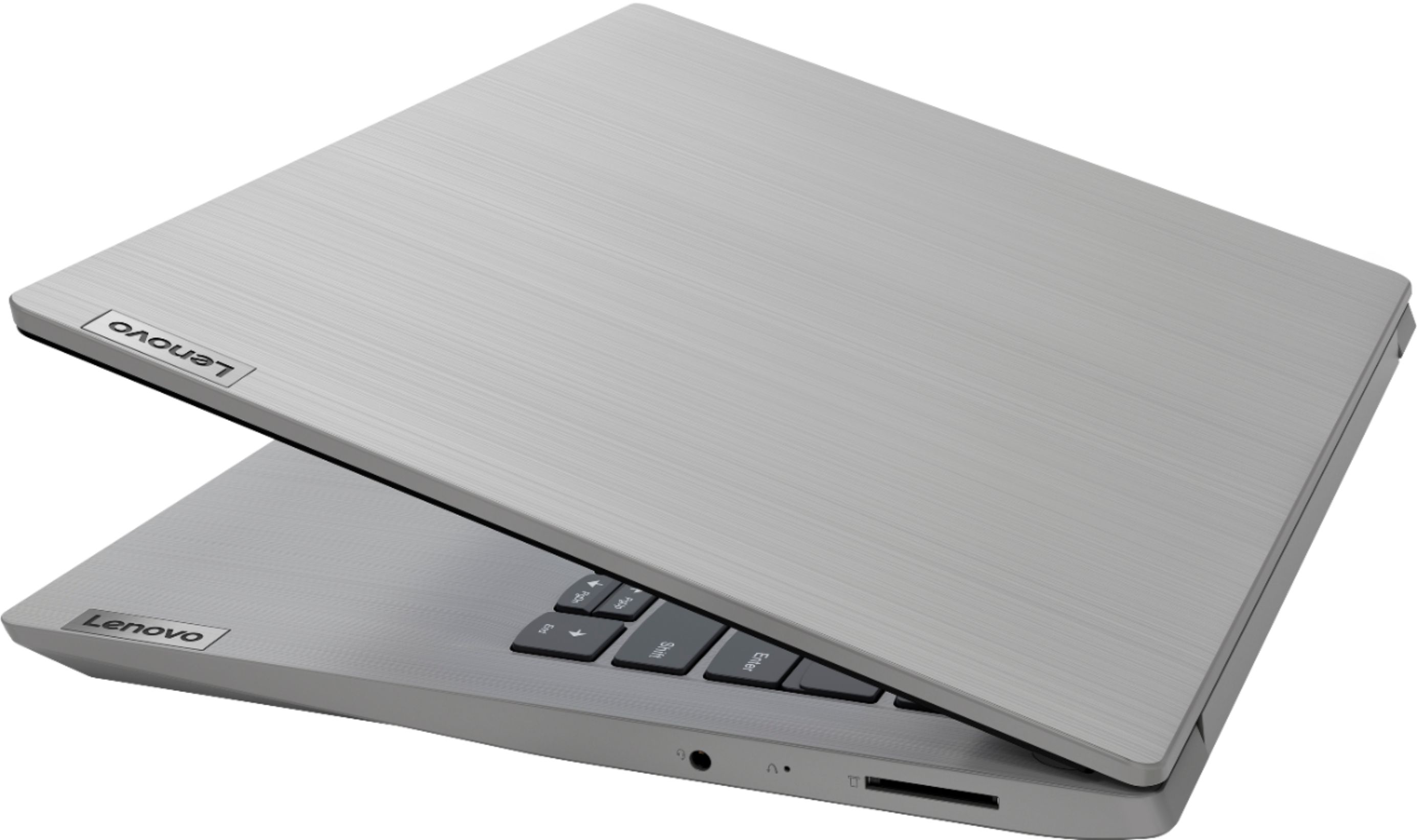 Lenovo - Ideapad 3 14" Laptop - Intel Pentium Silver N5030 - 4GB Memory - 128GB SSD - Platinum Grey