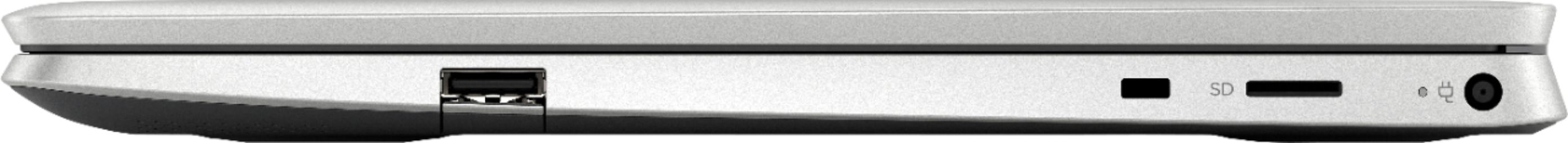 HP - Pavilion x360 2-in-1  11.6"  Touch-Screen Laptop - Intel Pentium Silver - 4GB Memory - 128 SSD - Natural Silver