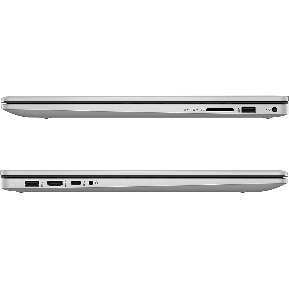 HP - 17.3" Laptop - Intel Pentium Silver N5030 - 8GB Memory - 512GB SSD - Natural Silver