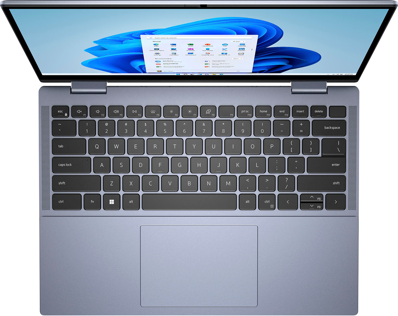 Dell - Inspiron 14.0" 2-in-1 Touch Laptop - AMD Ryzen 7 7730U - 16GB Memory - 1TB SSD - Lavender Blue