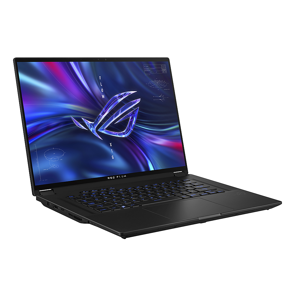 ASUS - ROG Flow X16 16” Touchscreen Gaming Laptop QHD+ - Intel Core i9 with 32GM Memory NVIDIA GeForce RTX 4070 - 1TB SSD - Mixed Black
