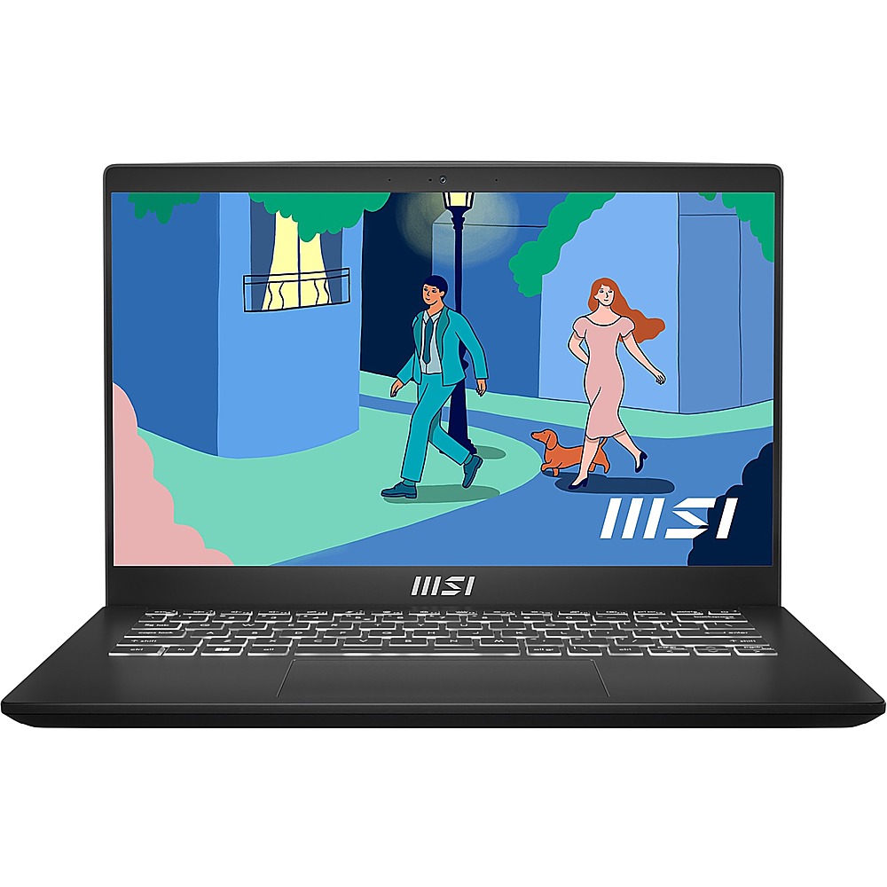 MSI - Modern 14 C11M 14" Laptop - Intel Core i5-1155G7 with 8GB Memory - 512GB SSD