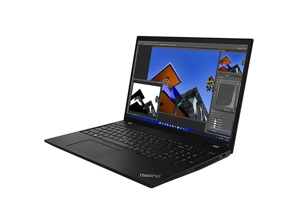 Lenovo - ThinkPad P16s Gen 1 16" Touch-Screen Laptop - AMD Ryzen 5 Pro - 32GB Memory - 1TB SSD - Storm Grey