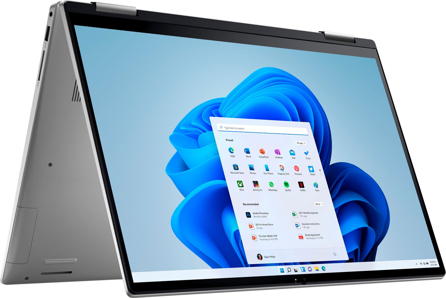 Dell - Inspiron 2-in-1 16” FHD+ Touch Laptop – 12th Gen Intel Evo i5 – 8GB Memory – 512GB SSD - Platinum Silver