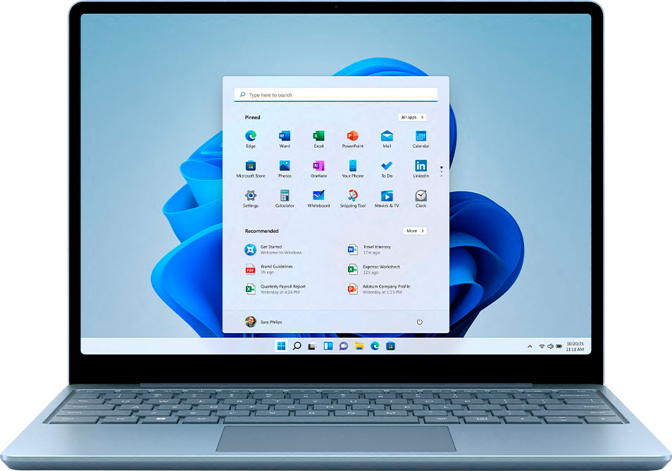 Microsoft - Surface Laptop Go 2 - 12.4” Touch-Screen – Intel Core i5 – 8GB Memory - 128GB SSD (Latest Model) - Ice Blue