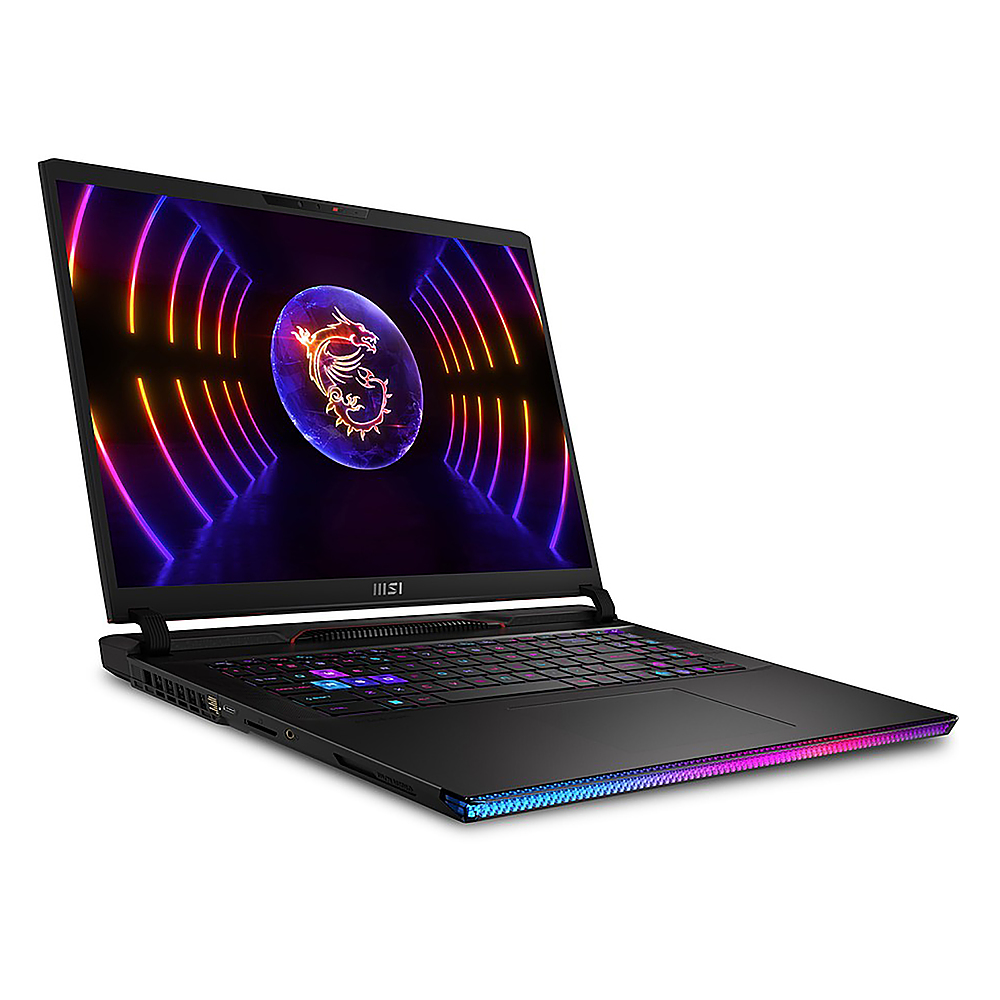 MSI - Raider GE78 HX 17" QHD+ Gaming Laptop - Intel Core i9-13980HX with 32GB Memory - NVIDIA GeForce RTX 4090 - 2TB SSD - Core Black