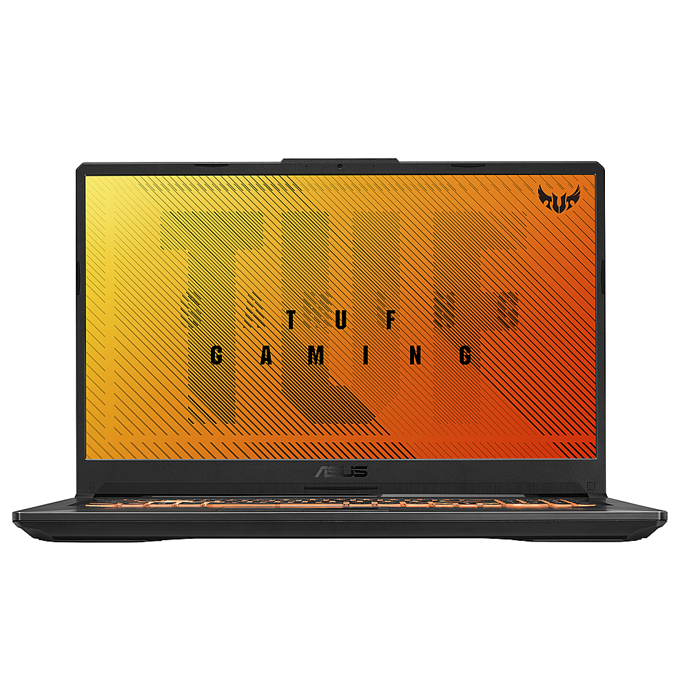 ASUS - TUF Gaming 17.3" Gaming Laptop FHD - AMD Ryzen 5 with 8GB Memory - NVIDIA GeForce GTX 1650 - 512GB SSD - Bonfire Black