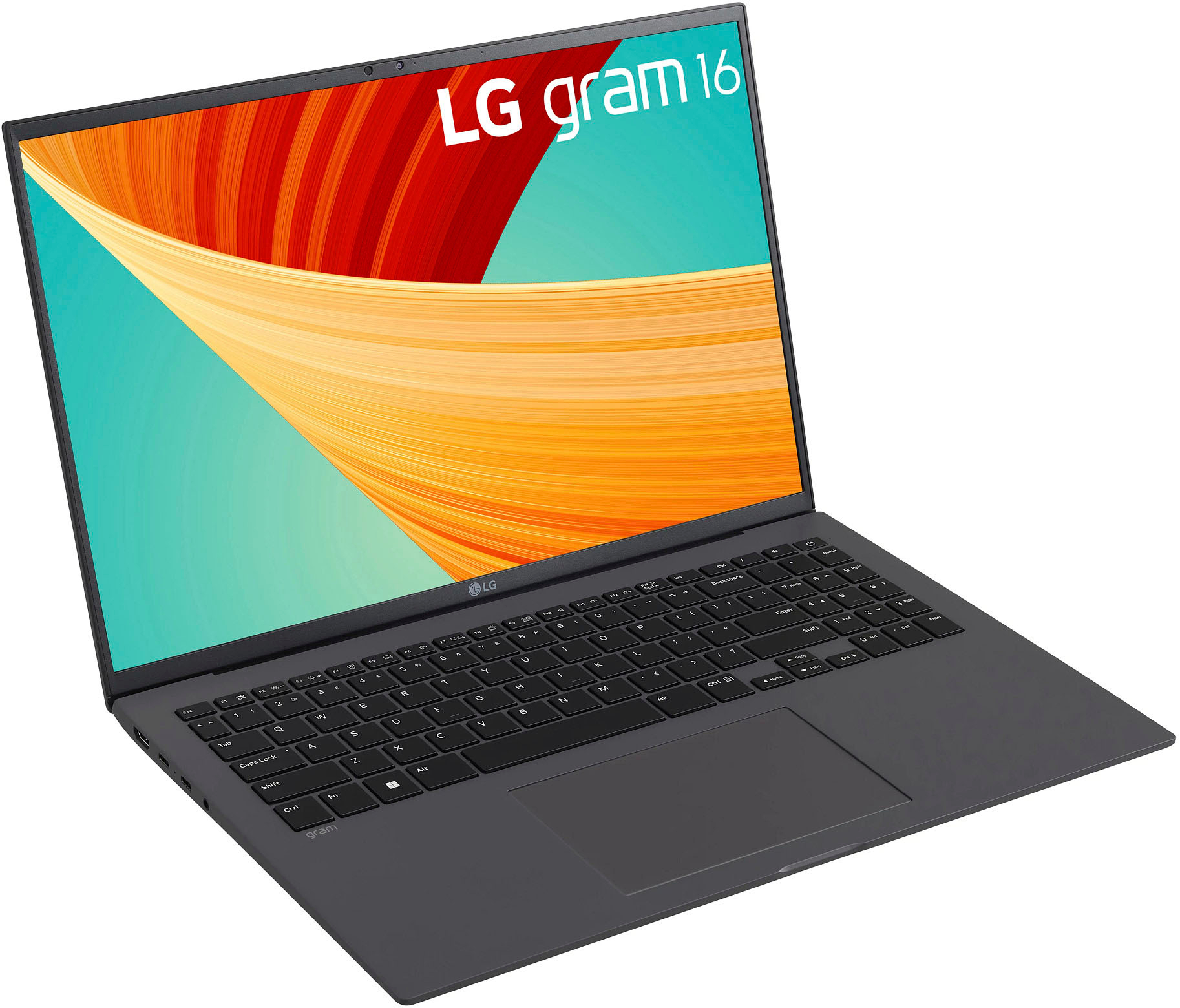 LG - gram 16” Laptop - Intel Evo Platform 13th Gen Intel Core i7 with 16GB RAM - 1TB NVMe SSD