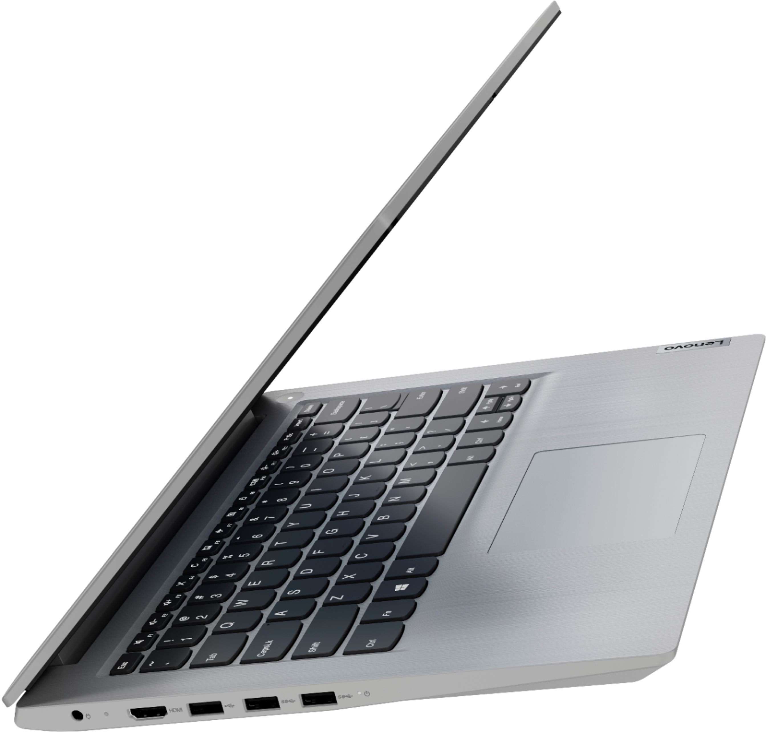Lenovo - Ideapad 3 14" Laptop - Intel Pentium Silver N5030 - 4GB Memory - 128GB SSD - Platinum Grey