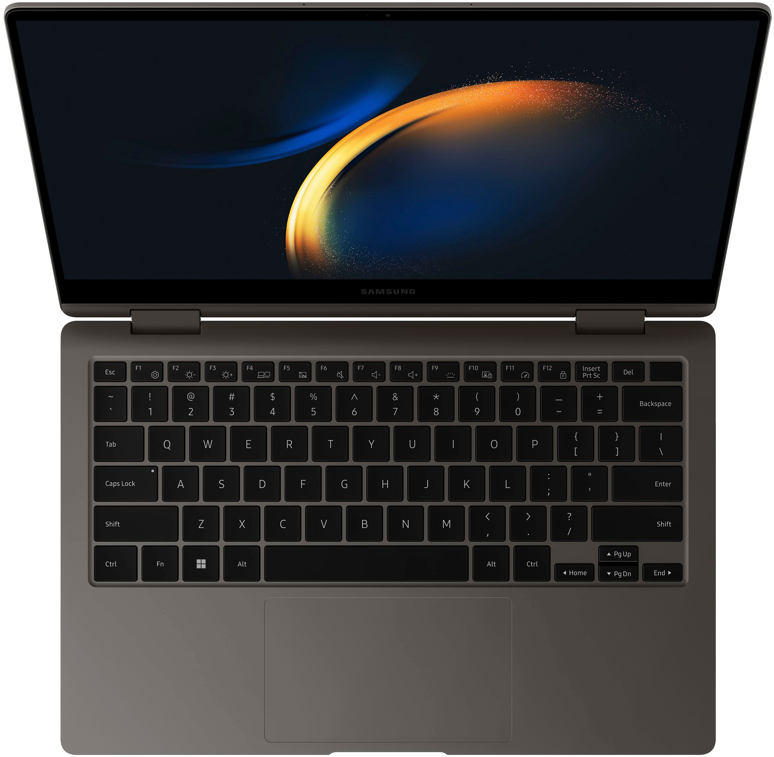 Samsung - Galaxy Book3 360 2-in-1 13.3" FHD AMOLED Touch Screen Laptop - Intel 13th Gen Evo Core i7-1360P -16GB Memory -512GB SSD - Graphite
