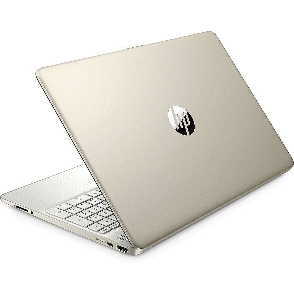 HP - 15.6" Laptop - Intel Pentium Gold 7505 - 4GB Memory - 256GB SSD - Pale Gold