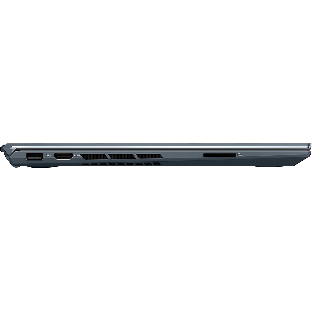 ASUS - ZenBook Pro 15.6" Touch-Screen Laptop - AMD Ryzen 9 - 16 GB Memory - NVIDIA GeForce RTX 3050 Ti - Pine Gray