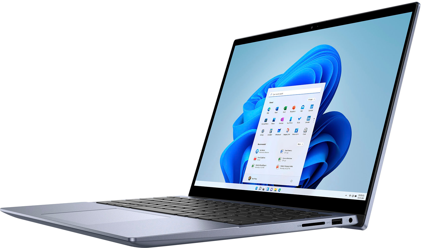 Dell - Inspiron 14.0" 2-in-1 Touch Laptop - Ryzen 7 - 16GB Memory - 512GB Solid State Drive - Neptune