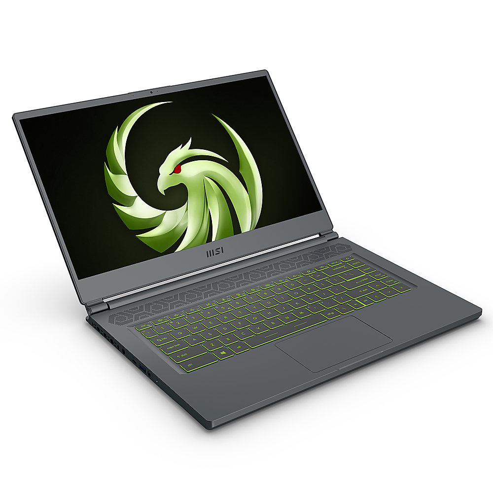 MSI - Delta 15.6" Gaming Laptop - AMD Ryzen 7 - 16GB Memory - AMD Radeon RX6700M - 1TB SSD - Carbon Gray