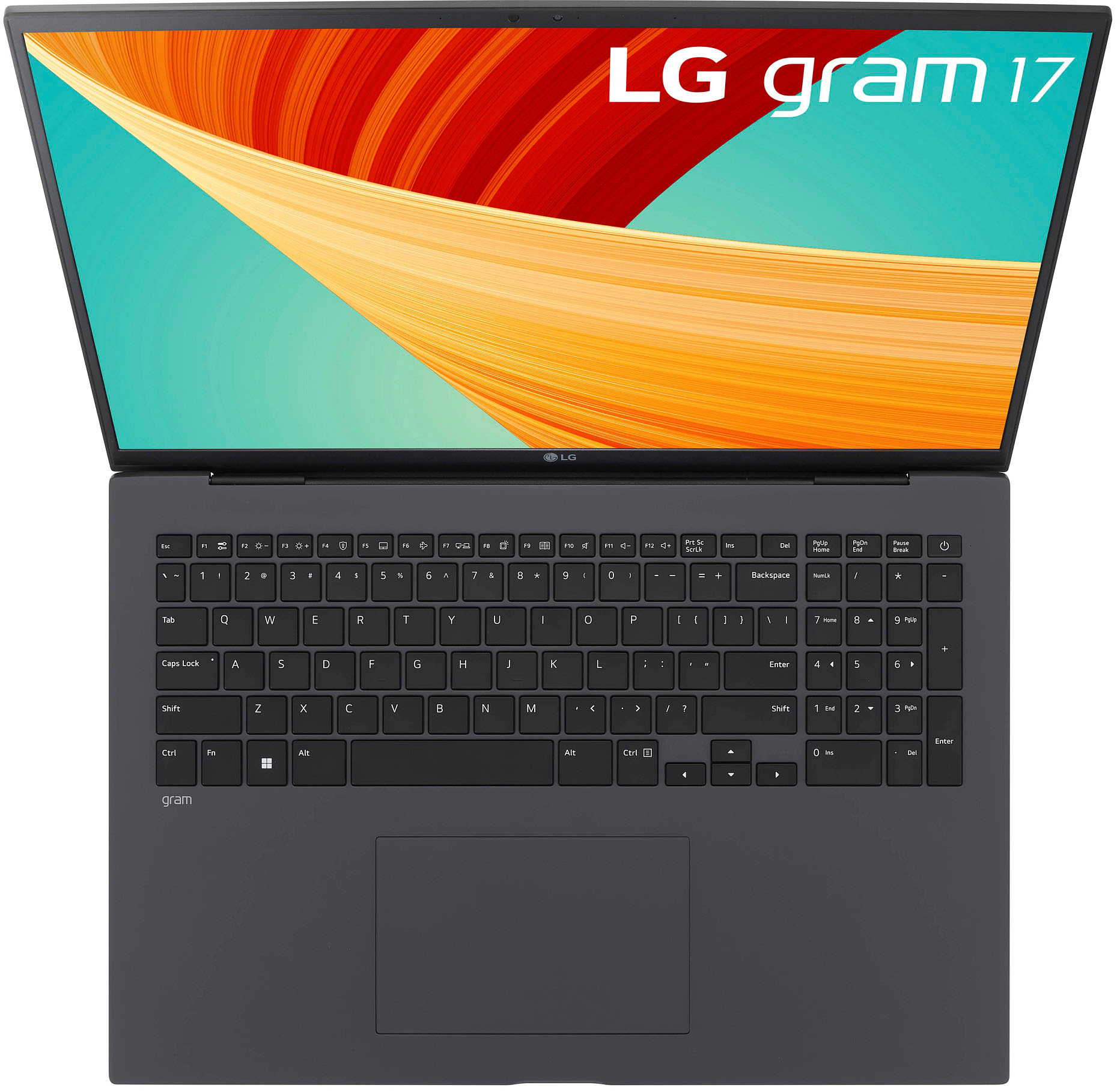 LG - gram 17” Laptop - Intel Evo Platform 13th Gen Intel Core i7 with 32GB RAM - 2TB NVMe SSD - Charcoal Gray