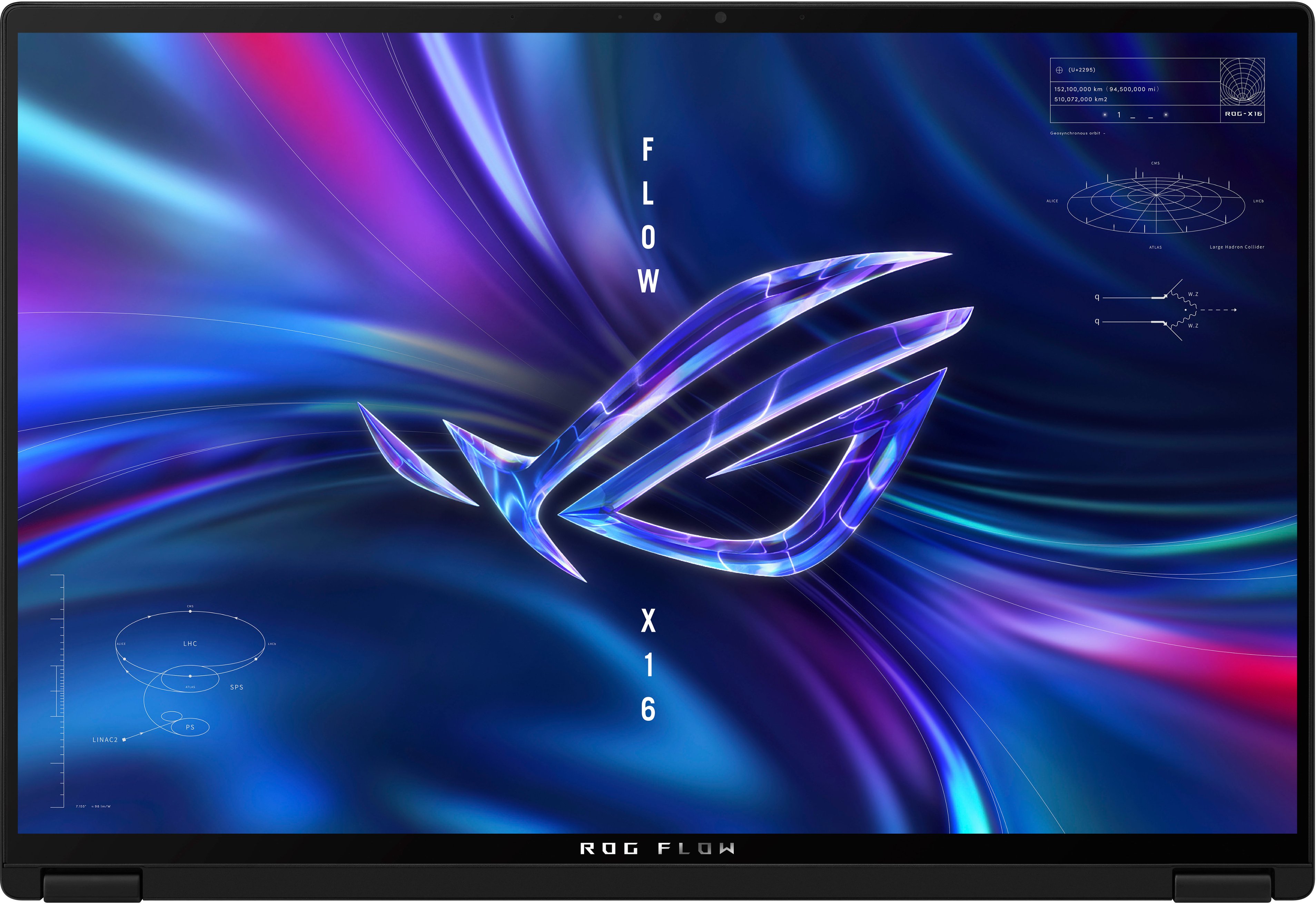 ASUS - ROG 16" Touchscreen Gaming Laptop - AMD Ryzen 9 - 16GB DDR5 Memory - NVIDIA GeForce RTX 3060 V6G Graphics - 1TB SSD - Off Black