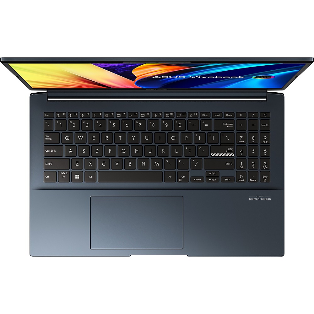 ASUS - VivoBook Pro 15 M6500 15.6" Laptop - AMD Ryzen 5 - Memory - NVIDIA GeForce GTX 1650 - 512 GB SSD - Quiet Blue