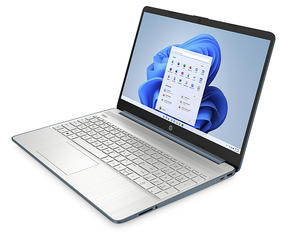 HP - 15.6" Touch-Screen Laptop - Intel Pentium Gold 7505 - 4GB Memory - 256GB SSD - Spruce blue
